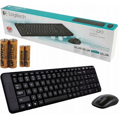 Logitech Wireless Desktop MK220 920-003168 – Zboží Živě