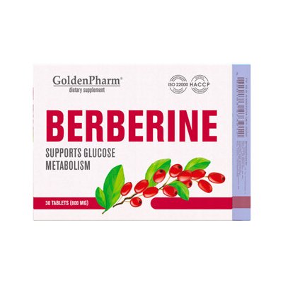Golden Farm Dřišťál osinatý Berberin Extrakt z kořene 30 tablet – Hledejceny.cz