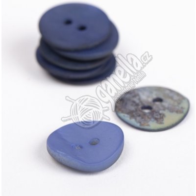 Knoflík Drops 621 Kulatý (modrý) – Zboží Mobilmania