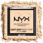 NYX Professional Makeup Can't Stop Won't Stop Mattifying Powder Matující pudr 01 Fair 6 g – Zbozi.Blesk.cz