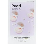 Missha Airy Fit Sheet Mask Pearl plátýnková maska s výtažkem z perel 19 g – Hledejceny.cz