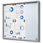 Jansen Display interiérová vitrína 6 x A4 – Zboží Živě
