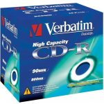 Verbatim CD-R 800MB 40x, AZO, jewel box, 10ks (43428) – Sleviste.cz