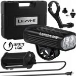 Lezyne Mega Drive 2400+ přední černé – Zboží Dáma