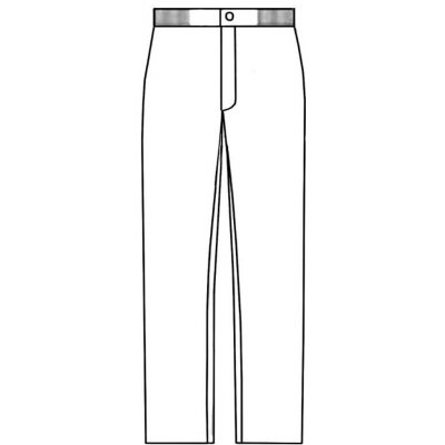 JHK Zdravotnické kalhoty unisex white – Zboží Mobilmania