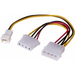 Molex adapter 3-pin 12V AK-CA-35 – Zboží Živě