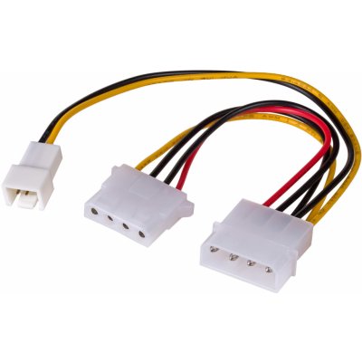 Molex adapter 3-pin 12V AK-CA-35 – Zboží Živě