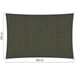 Shadow Comfort 2,0 x 3,0 m cool šedá – Zboží Mobilmania