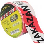 Ldpe vytyčovací páska vstup zakázán 250 m x 7,5 cm červeno-bílá – Sleviste.cz
