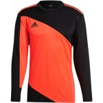 Adidas Squadra 21 brankářský dres s polstrováním na loktech oranžová/černá – Hledejceny.cz