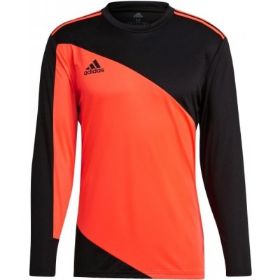 Adidas Squadra 21 brankářský dres s polstrováním na loktech oranžová/černá