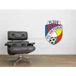dekorace-steny.cz 487 - Samolepky na stěnu - Viktoria Plzeň - 35 x 50 cm – Sleviste.cz