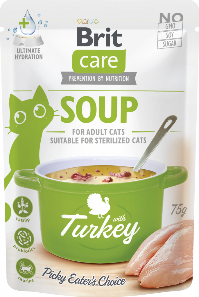 Brit Care Cat Soup with Turkey 75 g