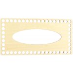 Pro Háčkování Obdélník na kapesníky 24 x 12 cm bříza – Zboží Dáma