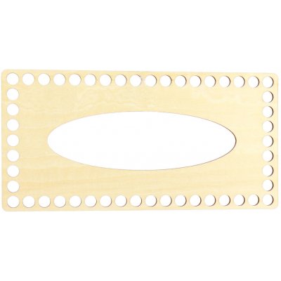 Pro Háčkování Obdélník na kapesníky 24 x 12 cm bříza – Zboží Dáma