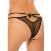 Dámské erotické kalhotky a tanga Allure Naughty Vanilla Panty Black