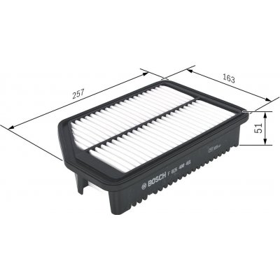 Vzduchový filtr BOSCH F 026 400 481 | Zboží Auto