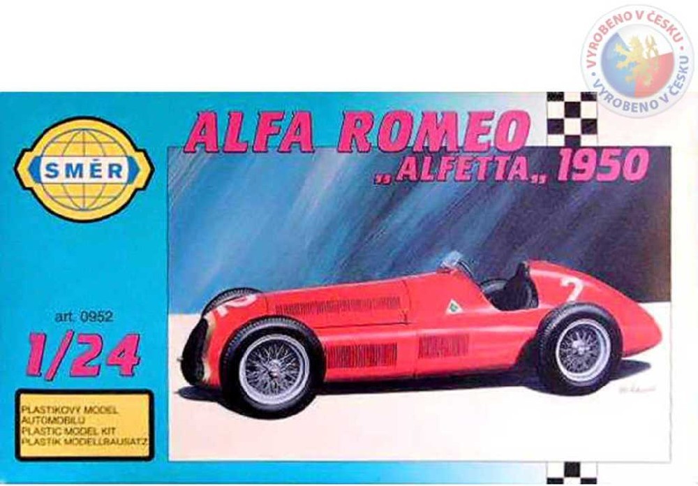 Směr Alfa Romeo auto 1947 auta 1:24