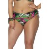 Ava Lingerie spodní díl plavek SF-201/2 Tropical Island zeleno-barevná