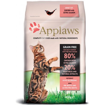 Applaws cat Adult kuře & losos 0,4 kg