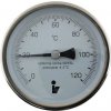 Měření voda, plyn, topení Steno Teploměr bimetalový DN 80, 0-120°C, jímka 50mm, zadní připojení 1/2" 1426