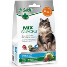 DR.SEIDEL snacks for cats MIX 2in 1 for fresh breath & malt 60 g