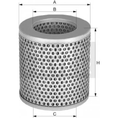 MANN FILTER Vzduchový filtr C 712 – Hledejceny.cz