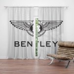 Sablio Závěs Bentley na bílé: 2ks 140x250cm – Hledejceny.cz