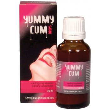 Kapky Yummy Cum pro muže 30ml