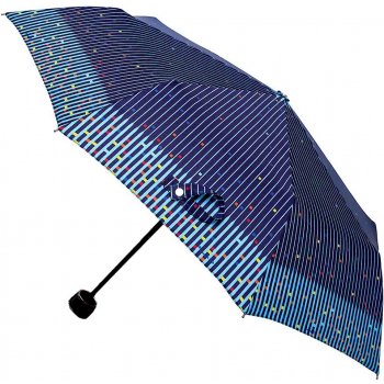 DM322-S5-T deštník dámský skládací modrý