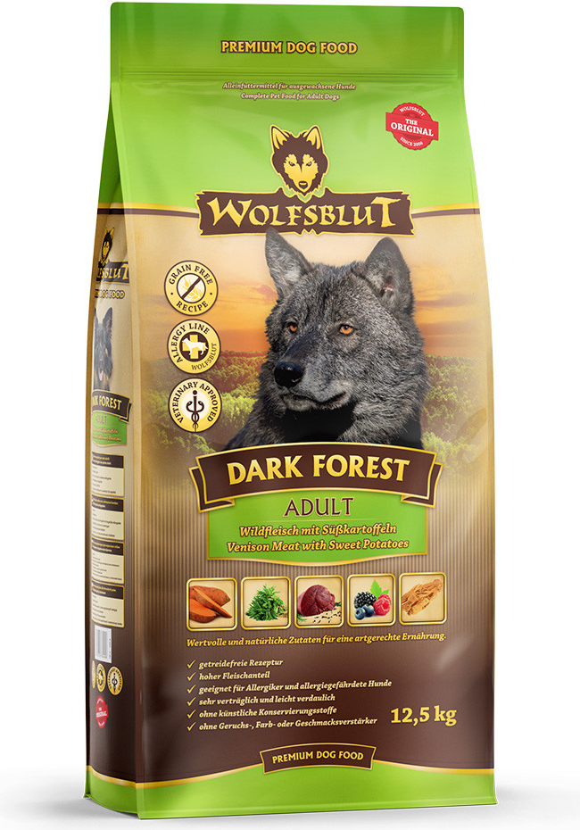 Wolfsblut Dark Forest Adult zvěřina s batáty 2 kg
