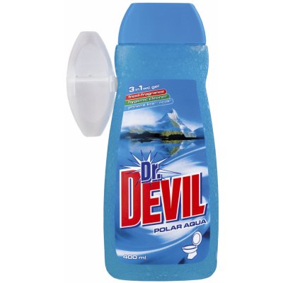 Dr. Devil WC gel s košíčkem 3v1 Aqua 400 ml – Zbozi.Blesk.cz