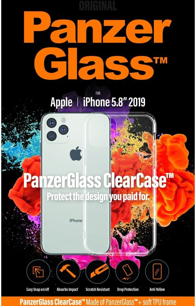 Pouzdro PanzerGlass ClearCase Apple iPhone 11 Pro čiré