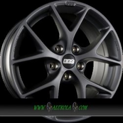 BBS SR 7,5x17 5x100 ET37 himalaya grey