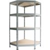 Skladový regál AR Shelving Regál Rivet 180 x 90 x 90 x 45 cm 4 police