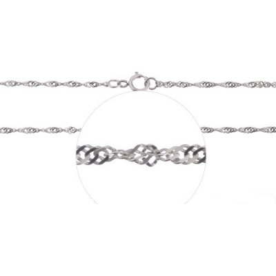 Zlatnictví zlatíčko stříbrný náramek na nohu lambáda 000.00026 – Hledejceny.cz