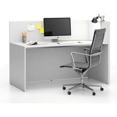 Plan sestava single s paravánem Segment pravá bílý / bílý – Hledejceny.cz