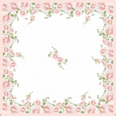 Dunicel Napron dekorativní ubrus Rose Glory Duni 84x84cm – Zboží Mobilmania