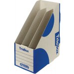 Stojan archivační Emba Triobox 30x22x13 cm, modrý – Zboží Dáma