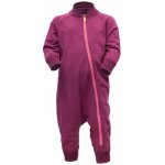 DEVOLD POLAR BABY WOOL PLAYSUIT overal dětský FUCHSIA – Zboží Dáma