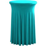 TENTino Elastický ubrus SKIRTING na koktejlový bistro stůl 80cm V – Zboží Dáma
