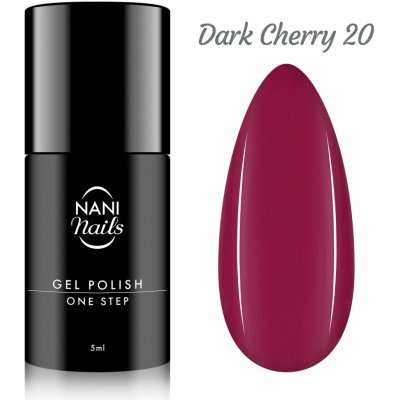 NANI Gel lak One Step Lux Dark Cherry 5 ml – Zboží Dáma