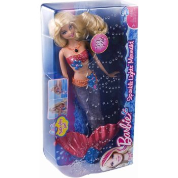 Barbie mořská panna svítící