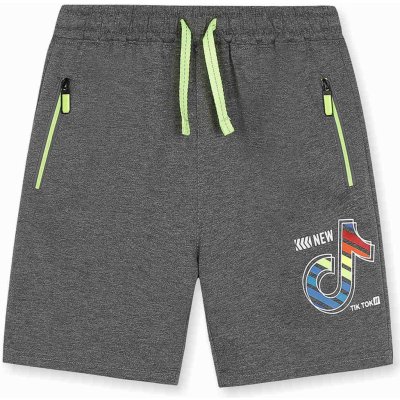 Kugo chlapecké kraťasy MT0532 tmavě šedá – Sleviste.cz