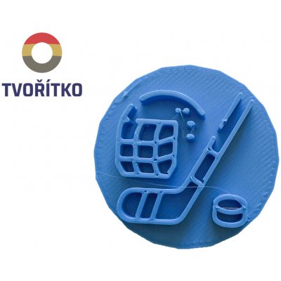TVOŘÍTKO Hokejová výbava Rozměr: 7 cm, + Vykrajovátko: Ne – Hledejceny.cz