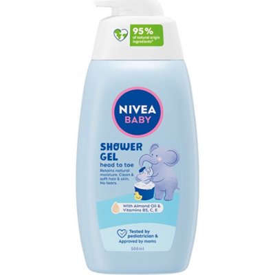 Nivea Sprchový gel na tělo a vlasy Baby (Shower Gel) 500 ml – Zbozi.Blesk.cz