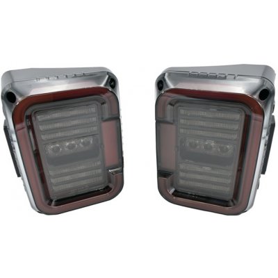 Sada LED zadních světel, Čistý, EU, Jeep Wrangler JK, serie Proton – Zboží Mobilmania