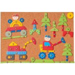 Woody Deska s přibíjecími tvary Auta – Zboží Dáma