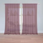 Záclony Bordó: 2 ks - 150x250 cm - Sablio – Hledejceny.cz