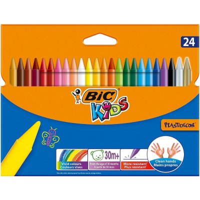 BIC Plastové voskovky 24ks – Zboží Dáma